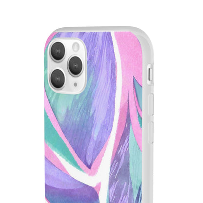 Subliminals for Prosperity | Purple Blue Green Pattern Phone cover | World's first Subliminals Brand | Sush Dopamine Decor