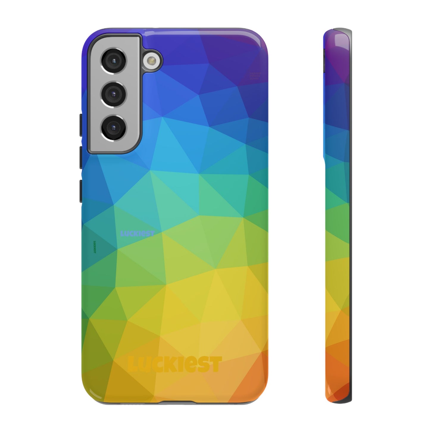 Chromatic Geometric Phone Cover | Mobile Cover  | Luckiest person alive subliminal