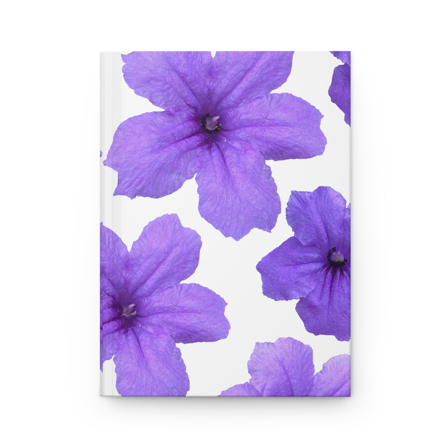 Purple Journal, Limited Edition | Purple Flowers, Abundance subliminals, Attract Prosperity | Purple Abundance Journal – Prosperity & Intention Writing