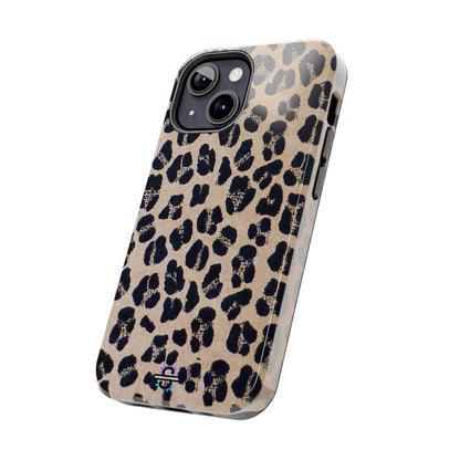 Black and Brown Mobile Cover, Leopard Print, Stylish Mobile Case, Accessories