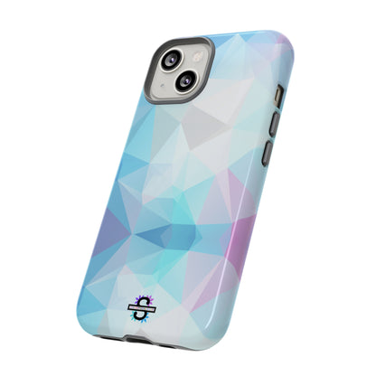 Geometric Blue Phone Cover