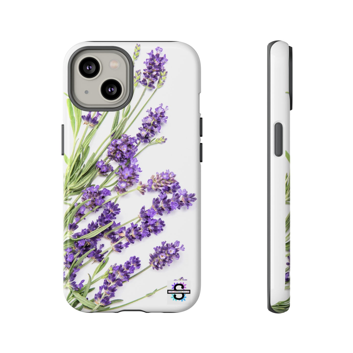 Lavender Print Hard Phone Cover, Mobile case