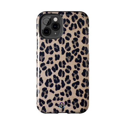 Black and Brown Mobile Cover, Leopard Print, Stylish Mobile Case, Accessories