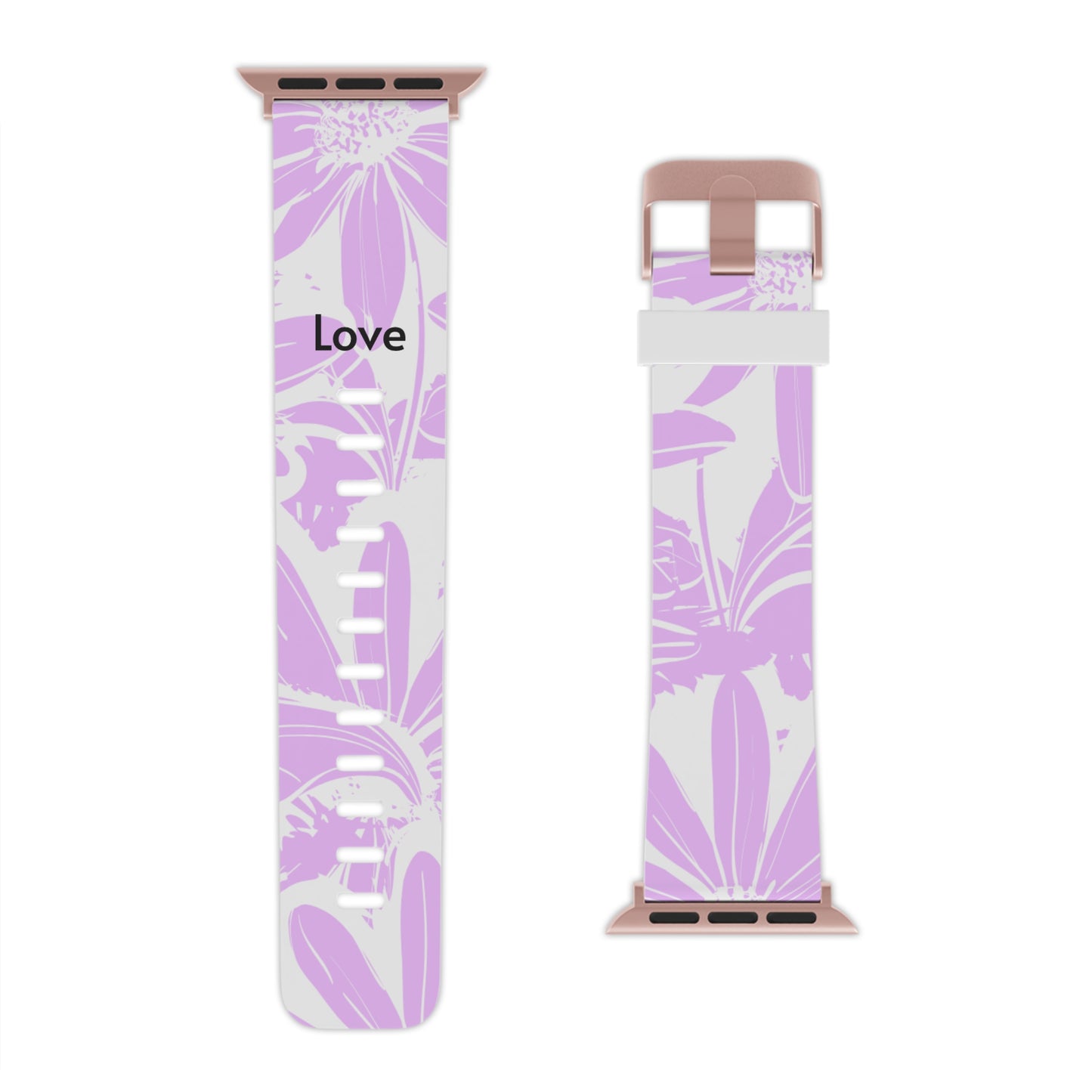 Pink Watch Band for Apple Watch, Rose Gold
