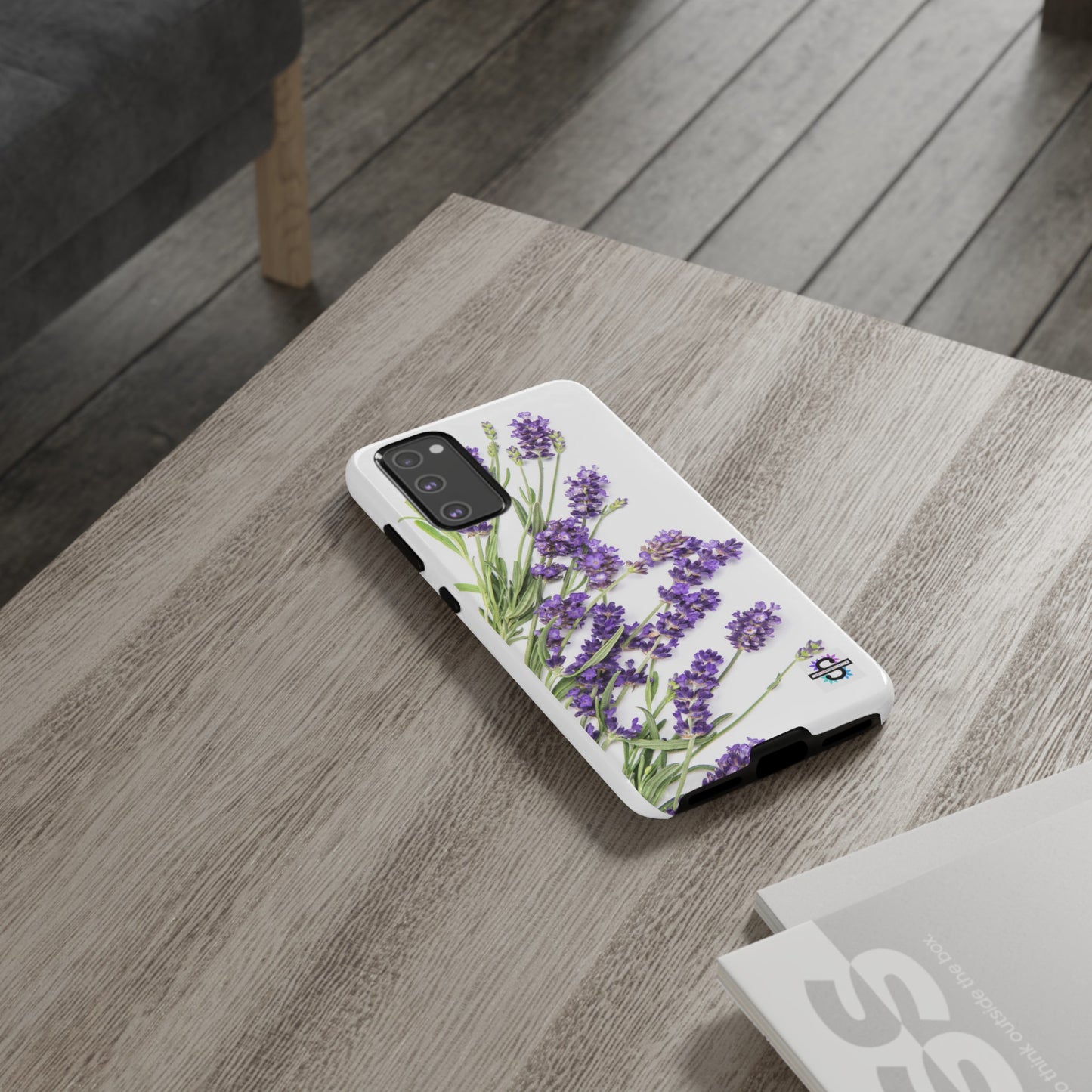 Lavender Print Hard Phone Cover, Mobile case