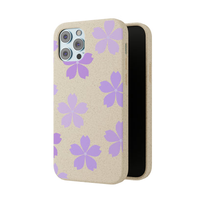 Eco friendly Purple Lavender Floral Design Phone case