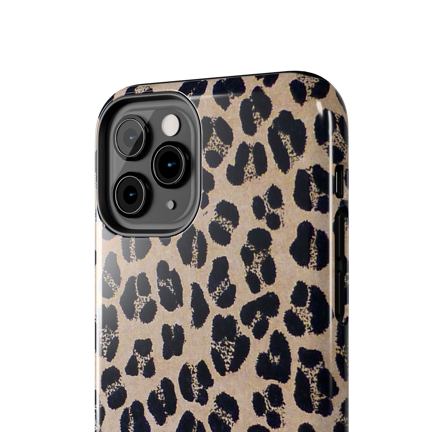 Black and Brown Mobile Cover, Leopard Print, Stylish Mobile Case, Accessories