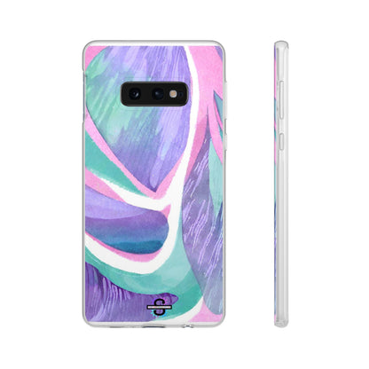 Purple Blue Green Pattern Phone cover