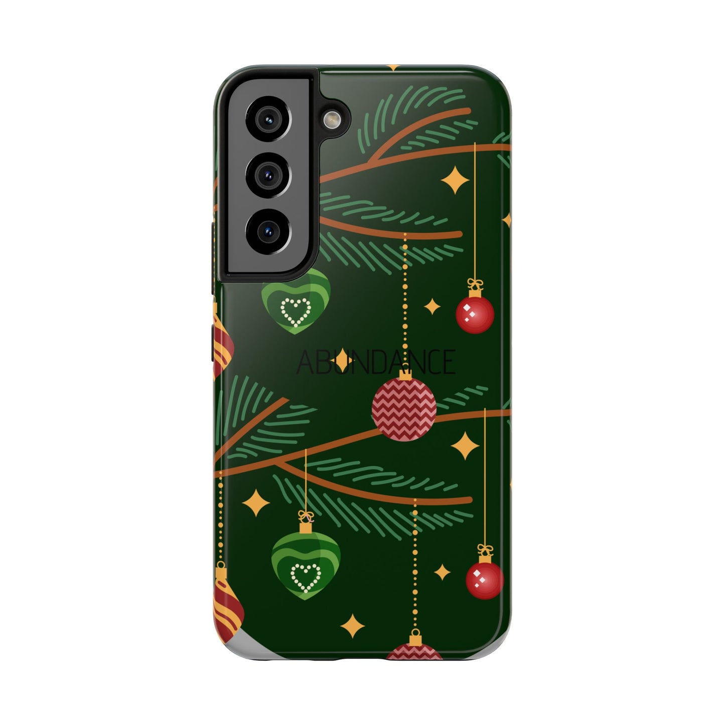 Cute Christmas print Mobile cover | Subliminal messaging to attract abundance| Manifest Abundance