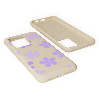 Eco friendly Purple Lavender Floral Design Phone case