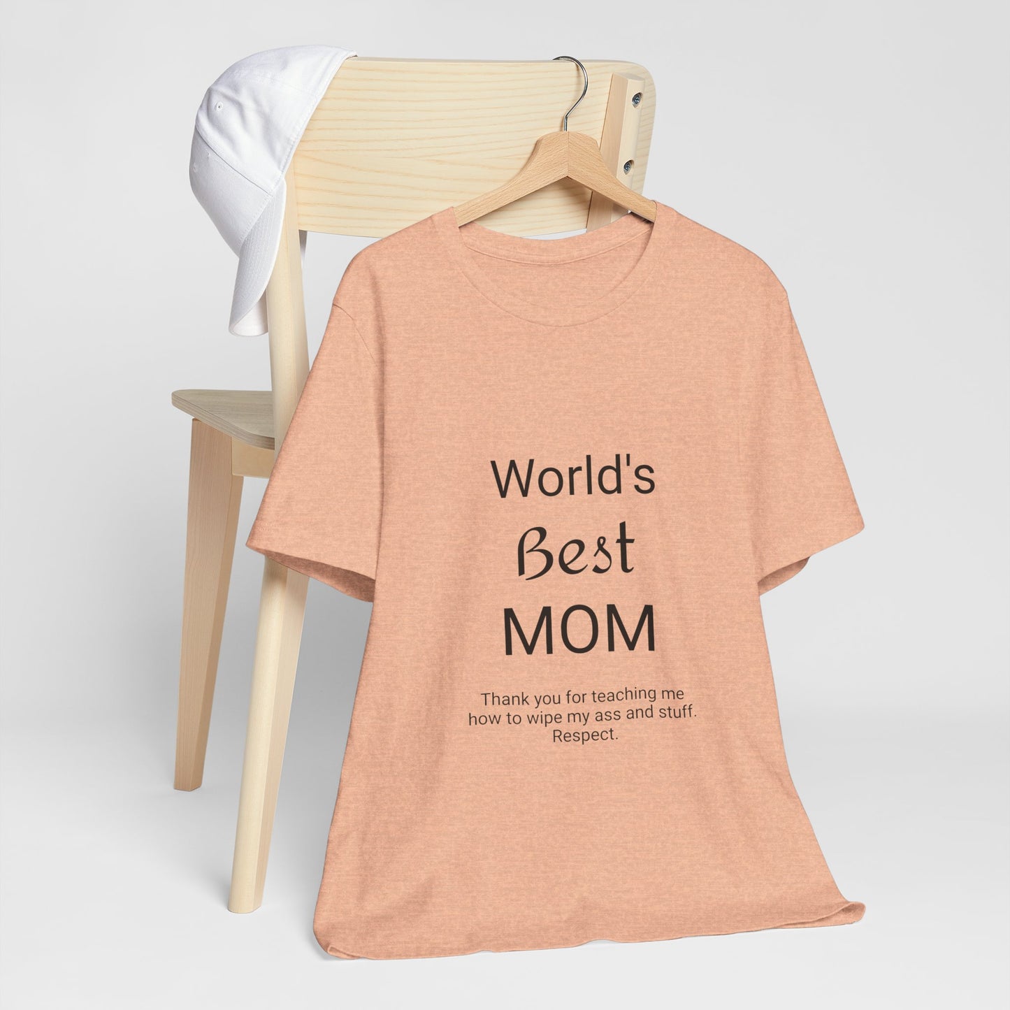 Unisex Jersey Short Sleeve "World's Best Mom" T-shirts | Tee