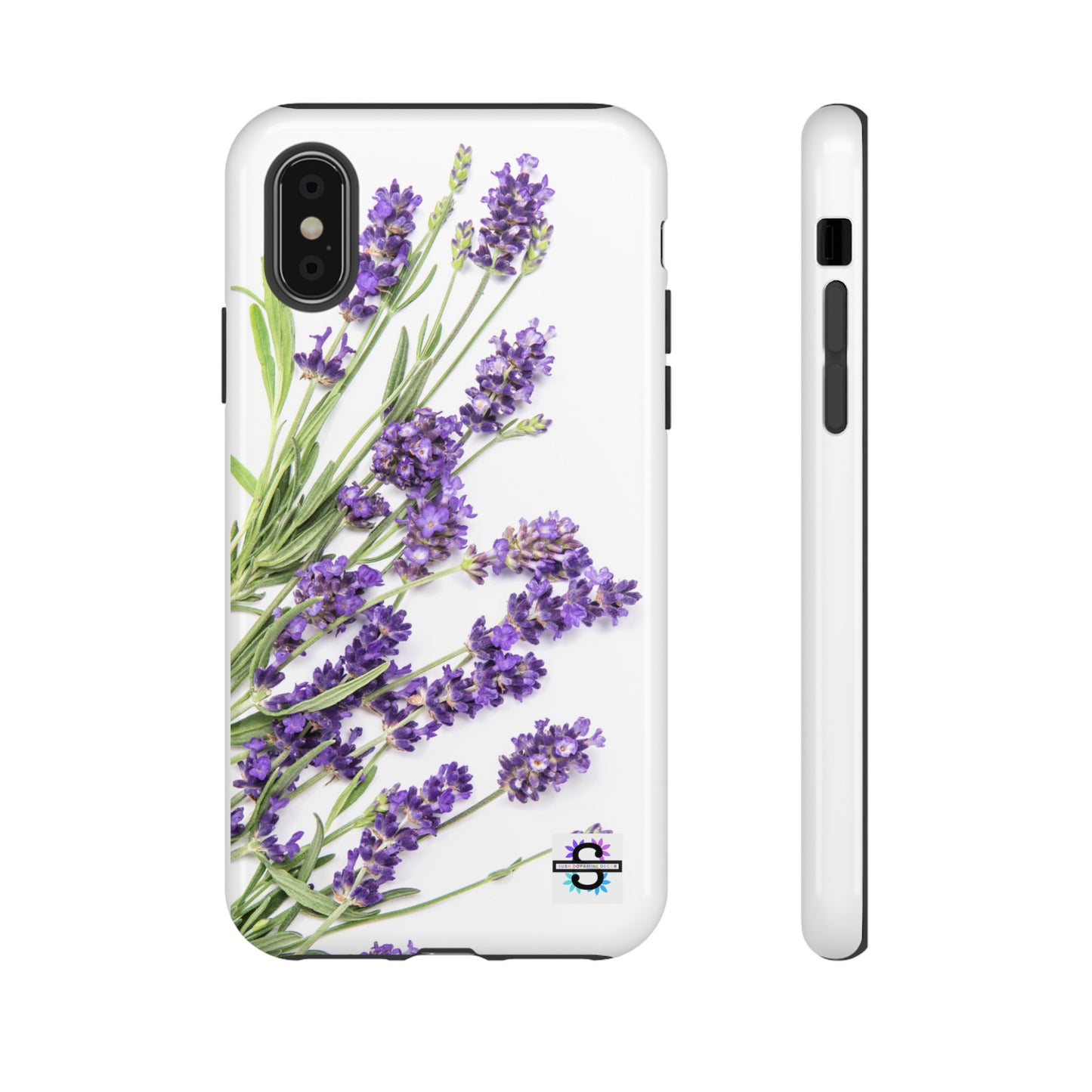 Lavender Print Hard Phone Cover, Mobile case