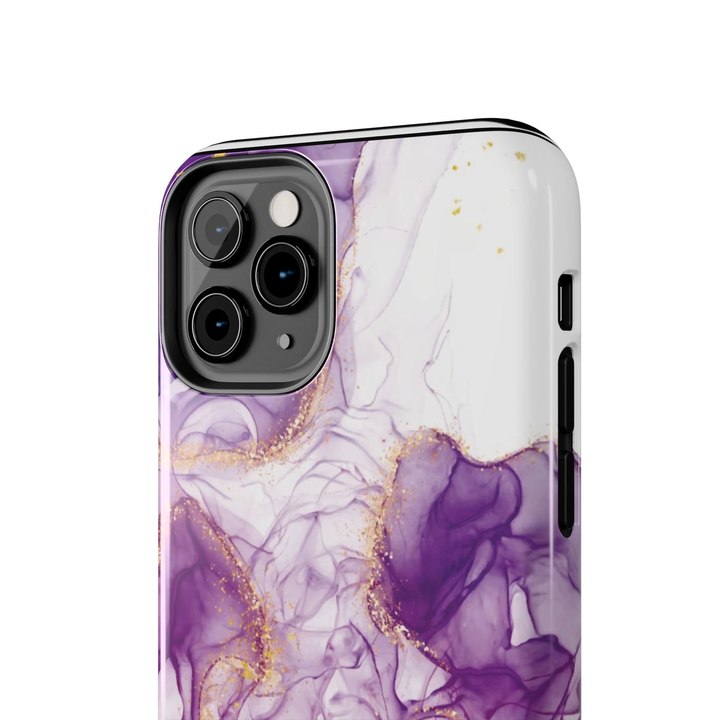Purple White gold marble Tough Phone Case | Mobile cover