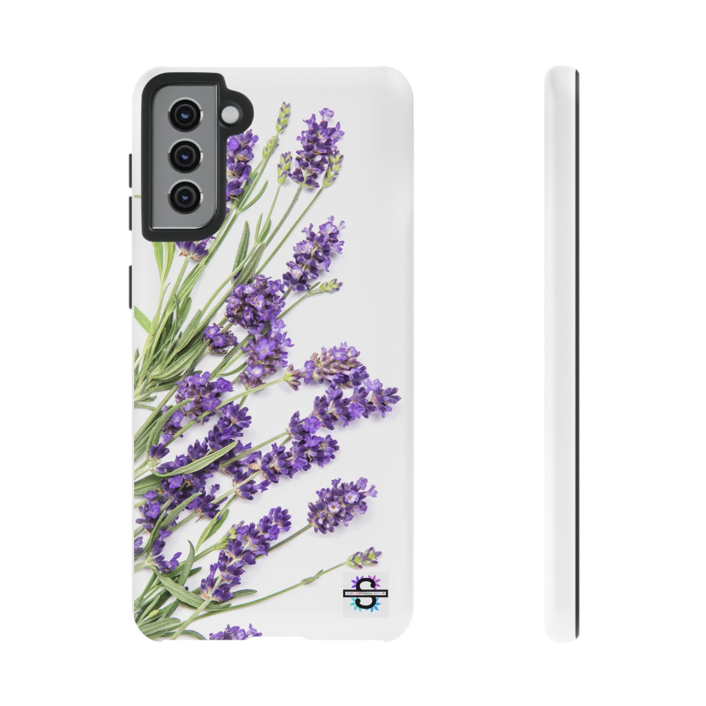 Lavender Print Hard Phone Cover, Mobile case