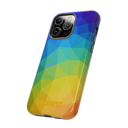 Chromatic Geometric Phone Cover | Mobile Cover  | Luckiest person alive subliminal