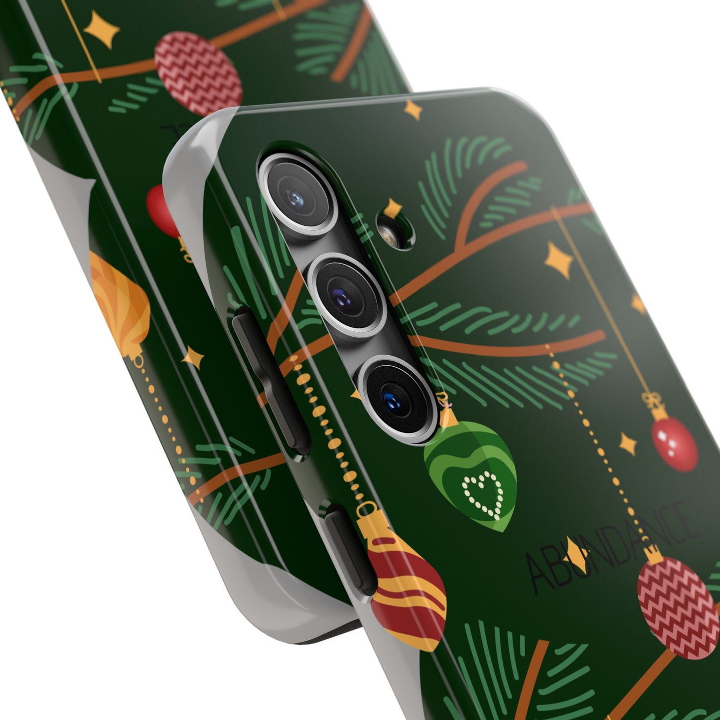 Cute Christmas print Mobile cover | Subliminal messaging to attract abundance| Manifest Abundance