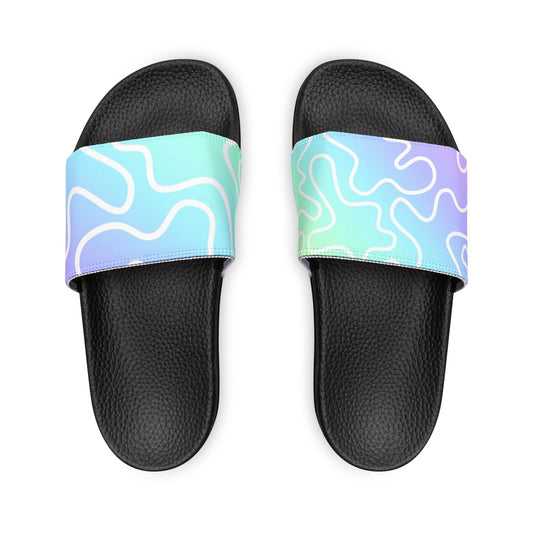 Colorful PU Slide Sandals