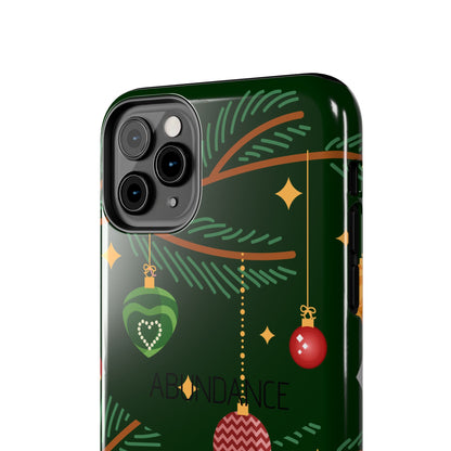 Cute Christmas print Mobile cover | Subliminal messaging to attract abundance| Manifest Abundance