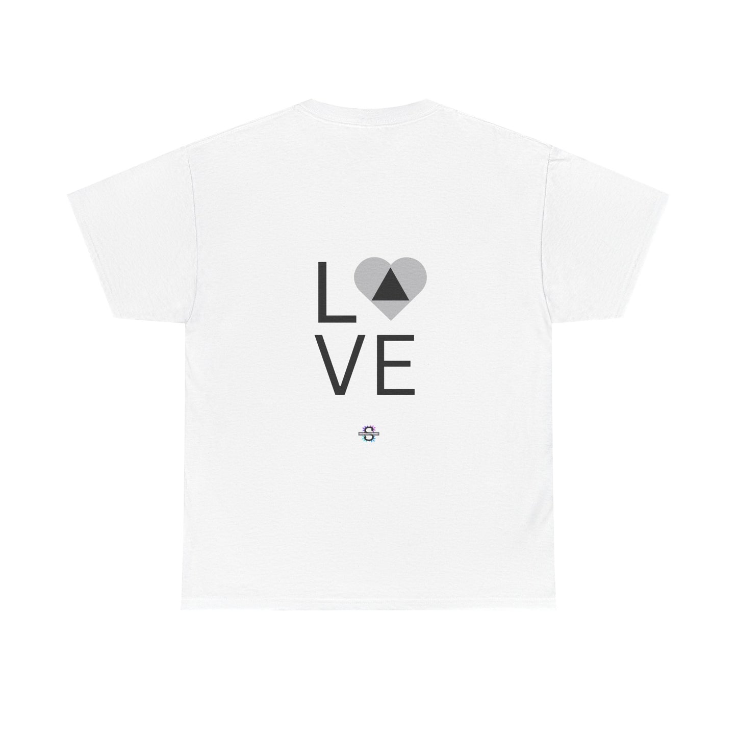Unisex Heavy Cotton T-Shirt | Love Subliminal Tee | Manifestation Shirt for Positive Energy