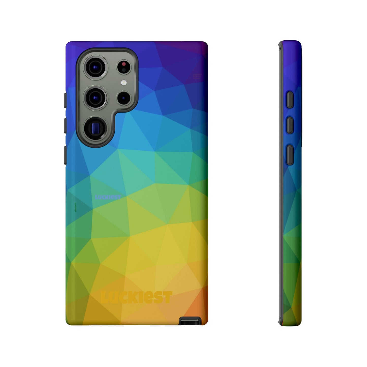 Chromatic Geometric Phone Cover | Mobile Cover  | Luckiest person alive subliminal
