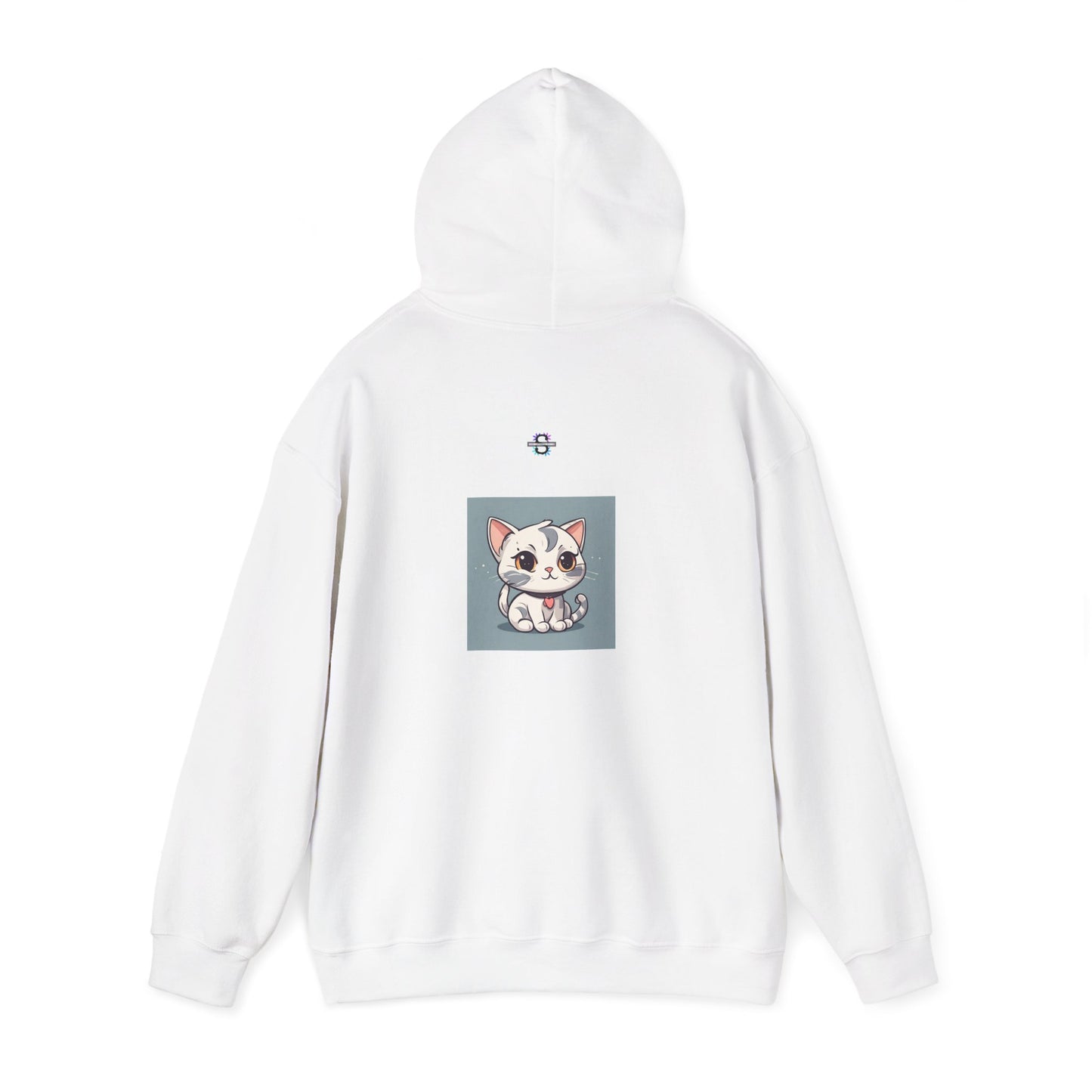 Unisex Heavy Blend™ Hooded Sweatshirt – Cute Cat Hoodie | Unstoppable | Powerful Subliminal | Cat Energy | Success Subliminal
