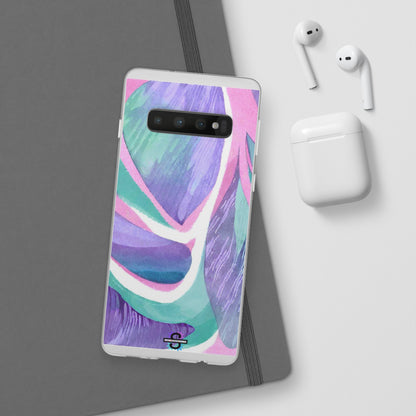 Purple Blue Green Pattern Phone cover