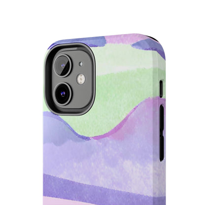 Vibrant Defenders: Amazing Pink Green Purple Blue Tough Phone Case | Mobile covers
