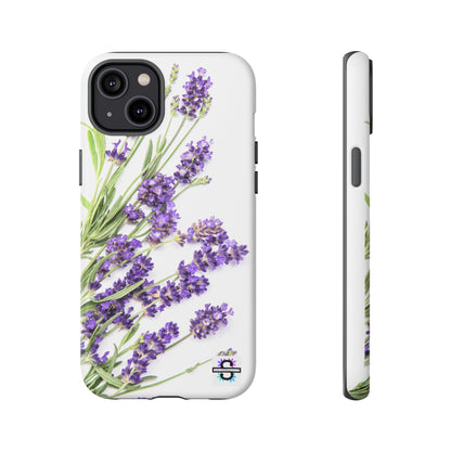 Lavender Print Hard Phone Cover, Mobile case