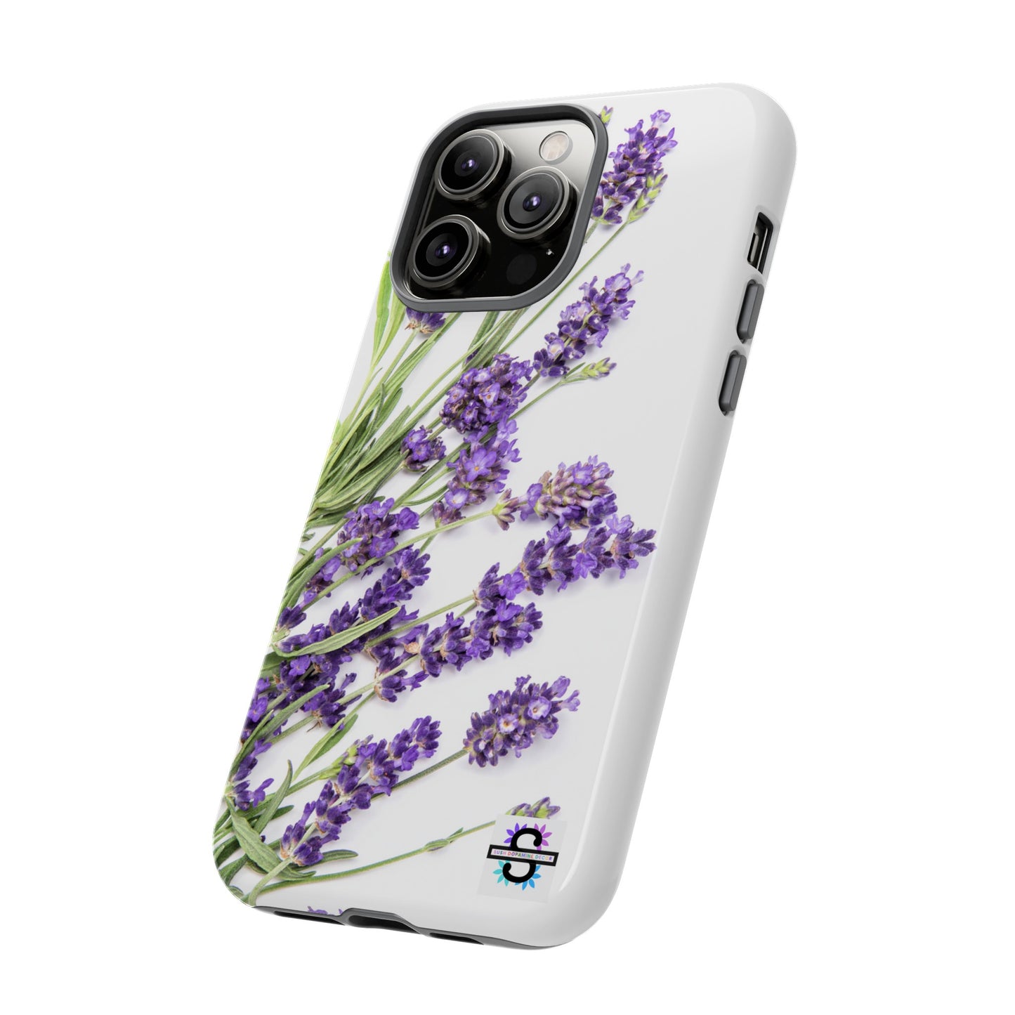 Lavender Print Hard Phone Cover, Mobile case