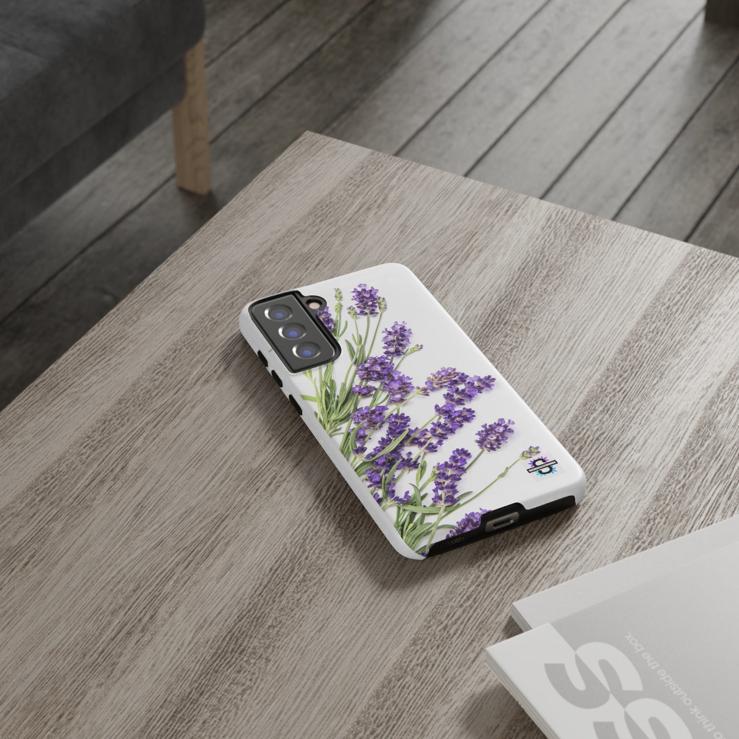 Lavender Print Hard Phone Cover, Mobile case