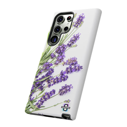 Lavender Print Hard Phone Cover, Mobile case