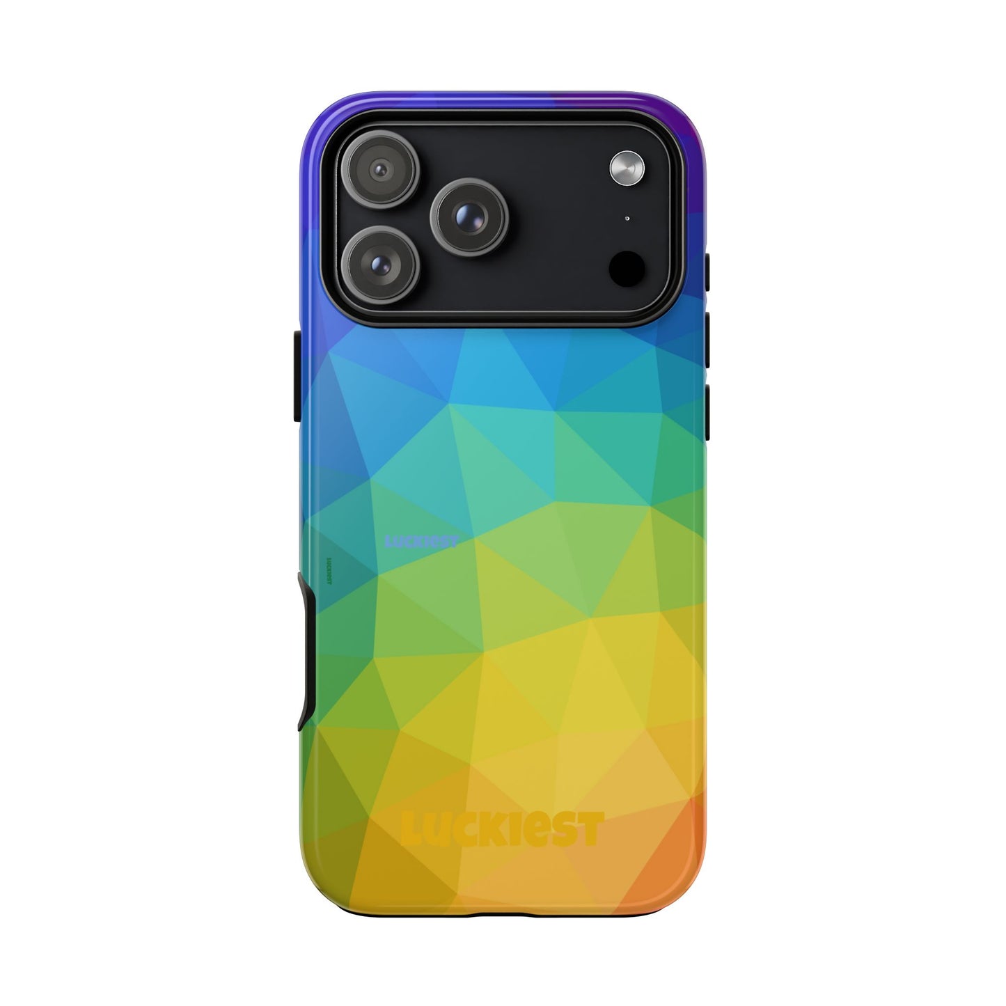 Chromatic Geometric Phone Cover | Mobile Cover  | Luckiest person alive subliminal