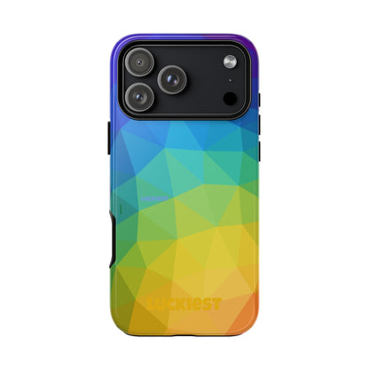 Chromatic Geometric Phone Cover | Mobile Cover  | Luckiest person alive subliminal