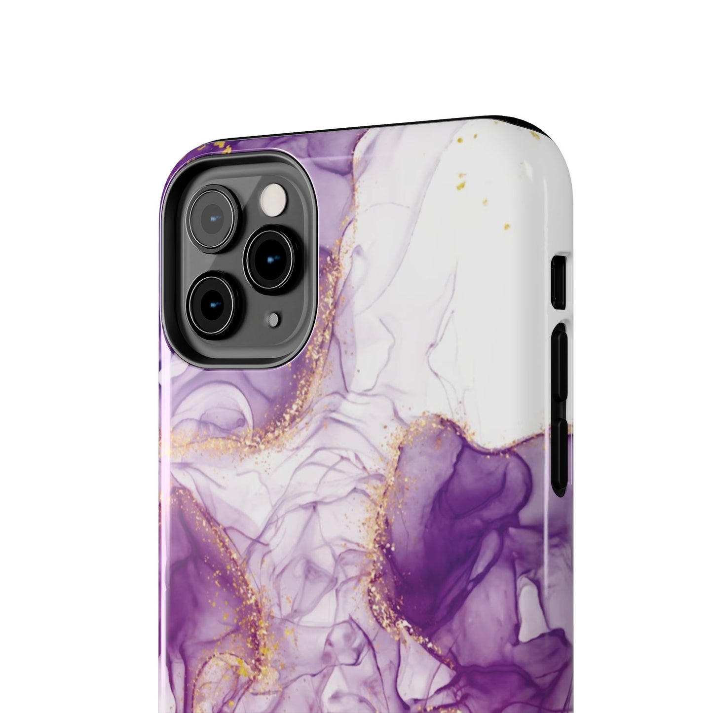 Purple White gold marble Tough Phone Case | Mobile cover