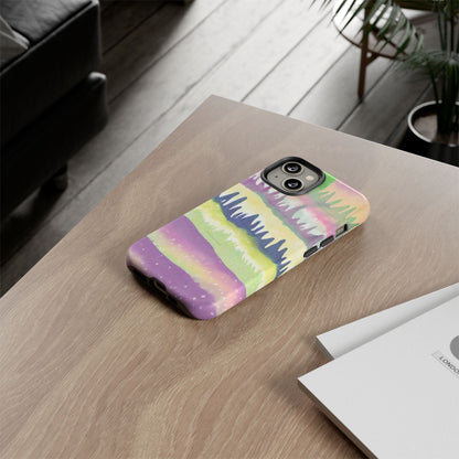 Limited Edition | Subliminals for good grades | Beautiful Abstract Landscape Phone Case – Nature Design Mobile Cover with Dual Protection
