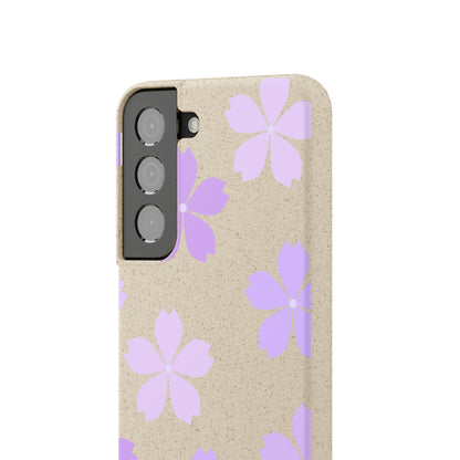 Eco friendly Purple Lavender Floral Design Phone case