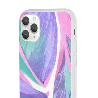 Subliminals for Prosperity | Purple Blue Green Pattern Phone cover | World's first Subliminals Brand | Sush Dopamine Decor