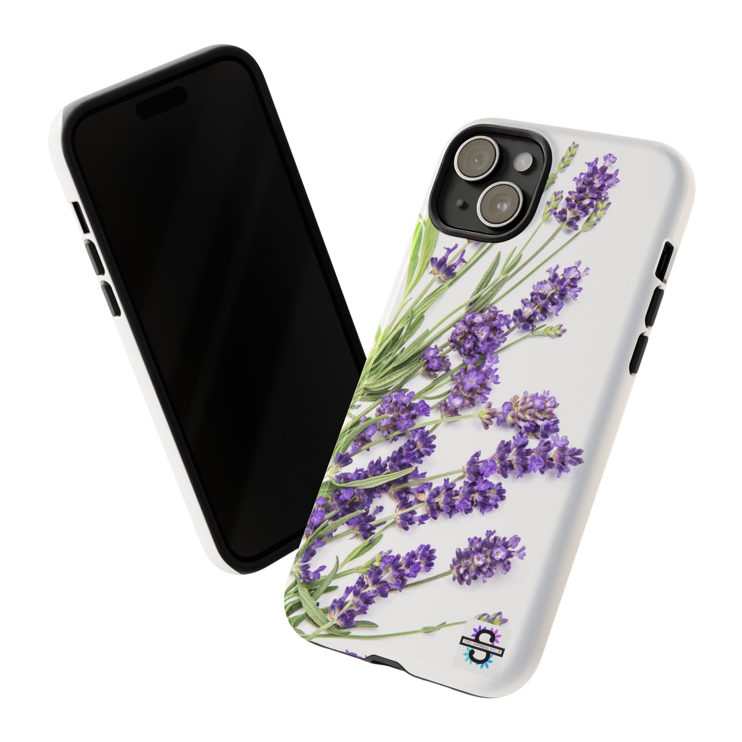 Lavender Print Hard Phone Cover, Mobile case