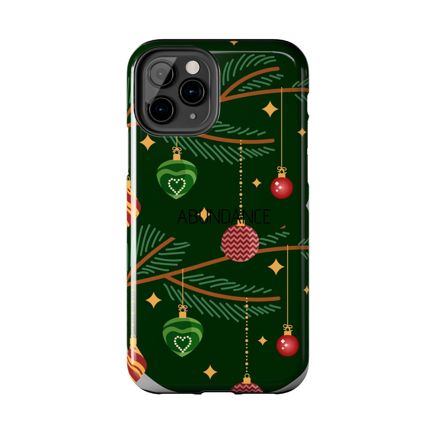 Cute Christmas print Mobile cover | Subliminal messaging to attract abundance| Manifest Abundance