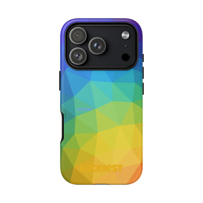 Chromatic Geometric Phone Cover | Mobile Cover  | Luckiest person alive subliminal