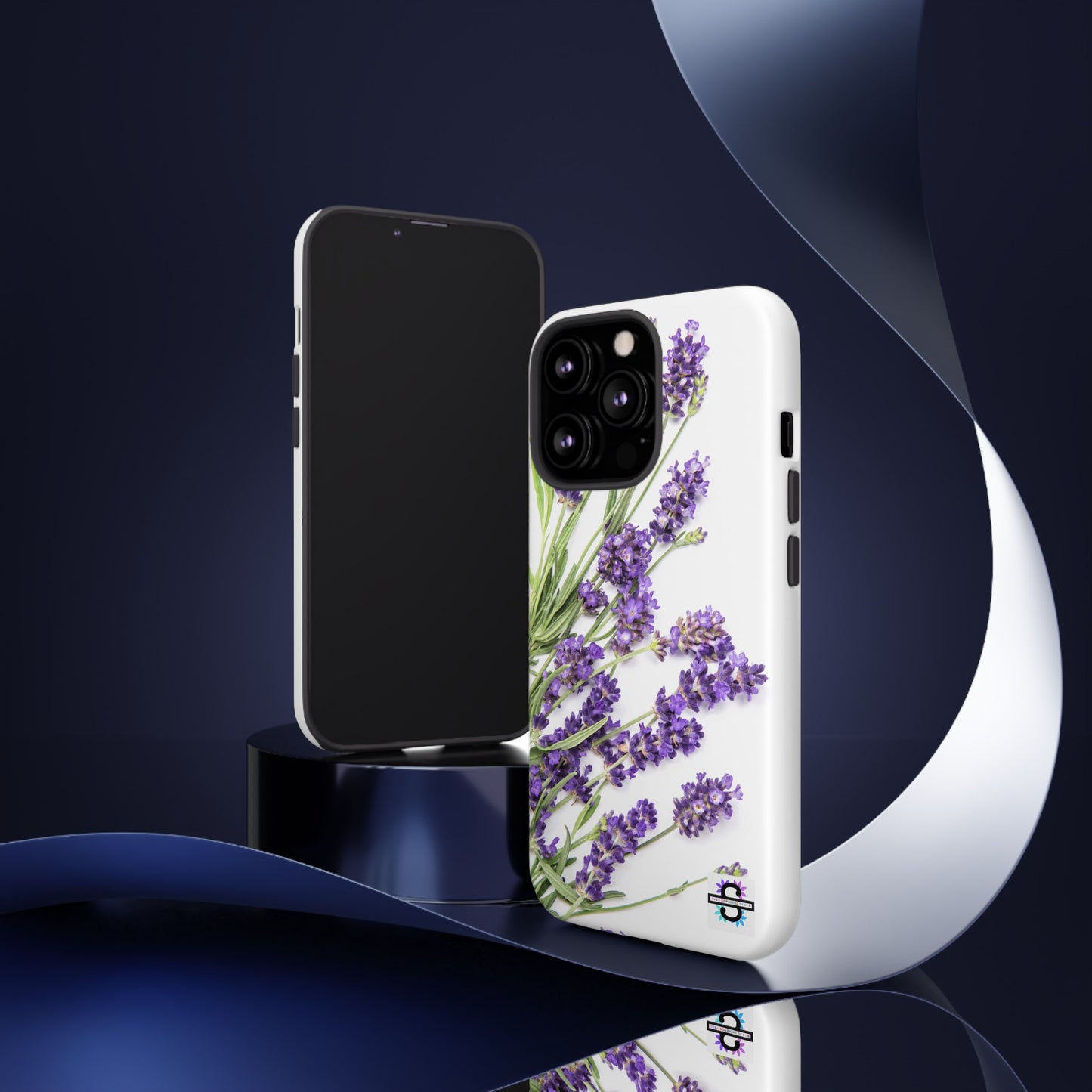 Lavender Print Hard Phone Cover, Mobile case