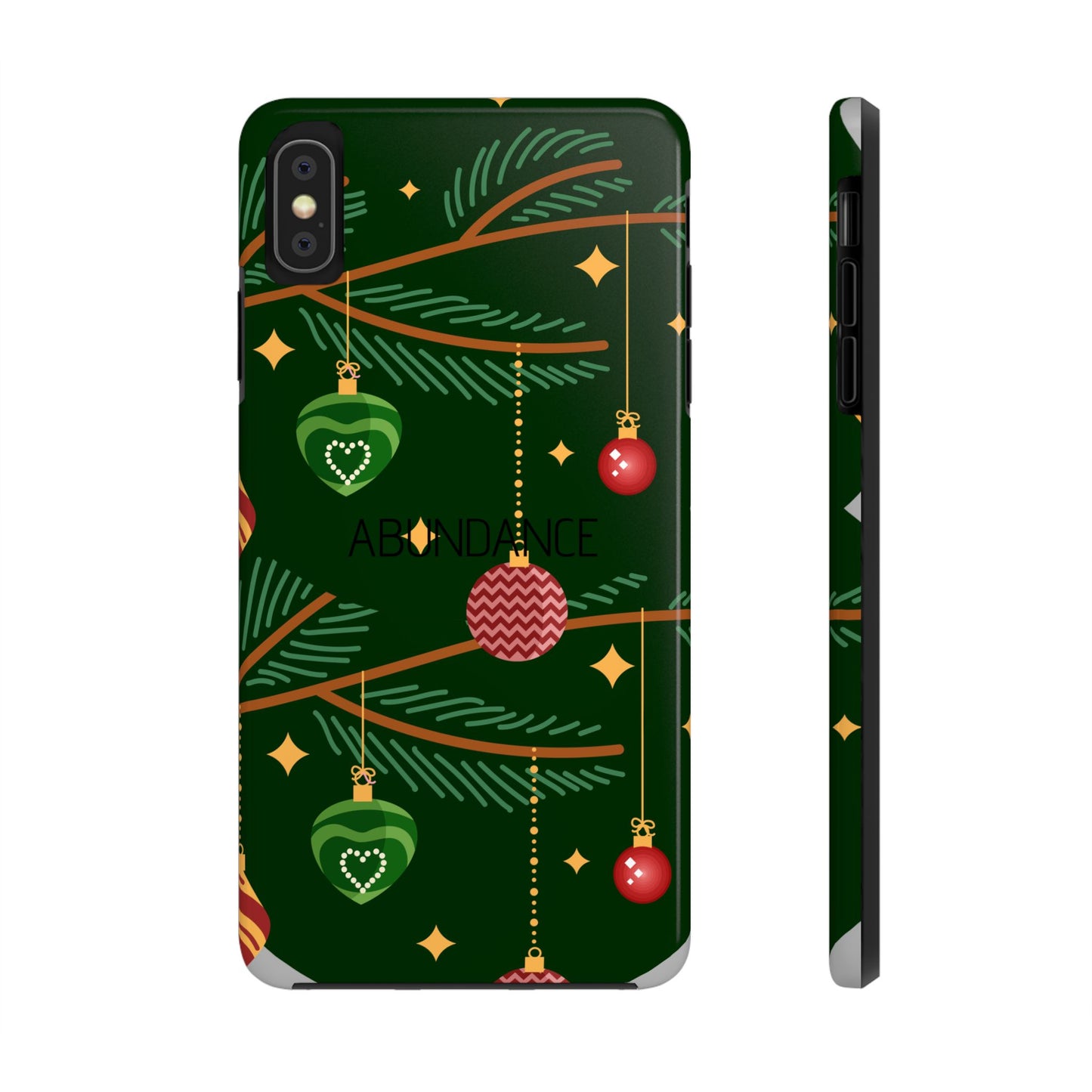 Cute Christmas print Mobile cover | Subliminal messaging to attract abundance| Manifest Abundance