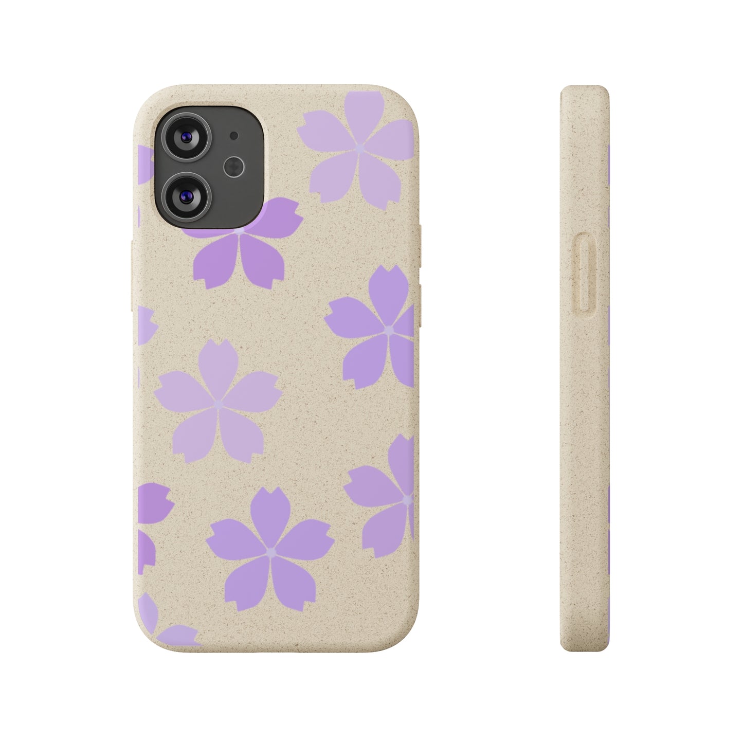 Eco friendly Purple Lavender Floral Design Phone case