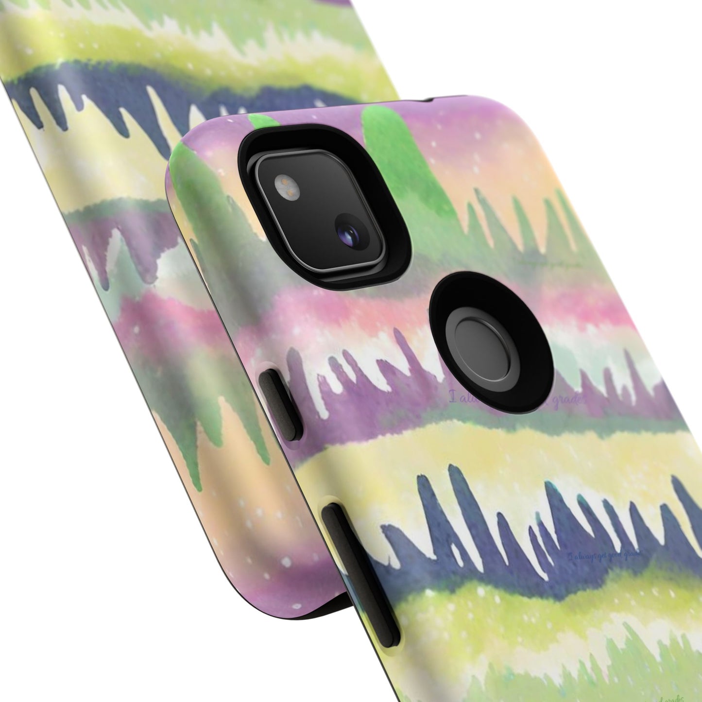 Limited Edition | Subliminals for good grades | Beautiful Abstract Landscape Phone Case – Nature Design Mobile Cover with Dual Protection