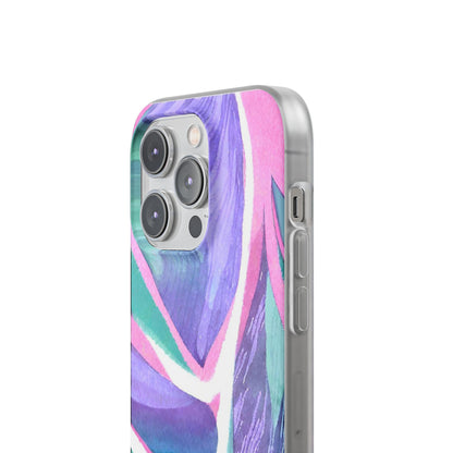 Subliminals for Prosperity | Purple Blue Green Pattern Phone cover | World's first Subliminals Brand | Sush Dopamine Decor