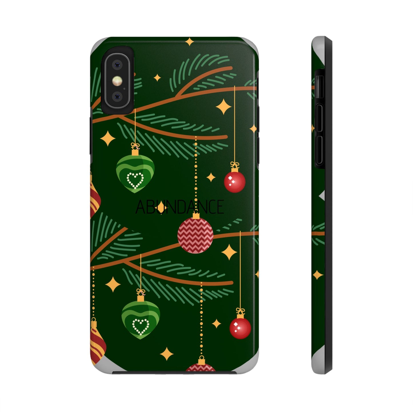 Cute Christmas print Mobile cover | Subliminal messaging to attract abundance| Manifest Abundance