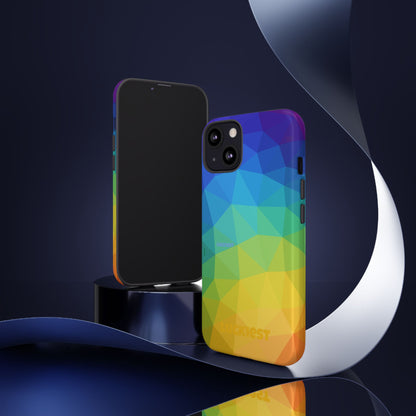 Chromatic Geometric Phone Cover | Mobile Cover  | Luckiest person alive subliminal