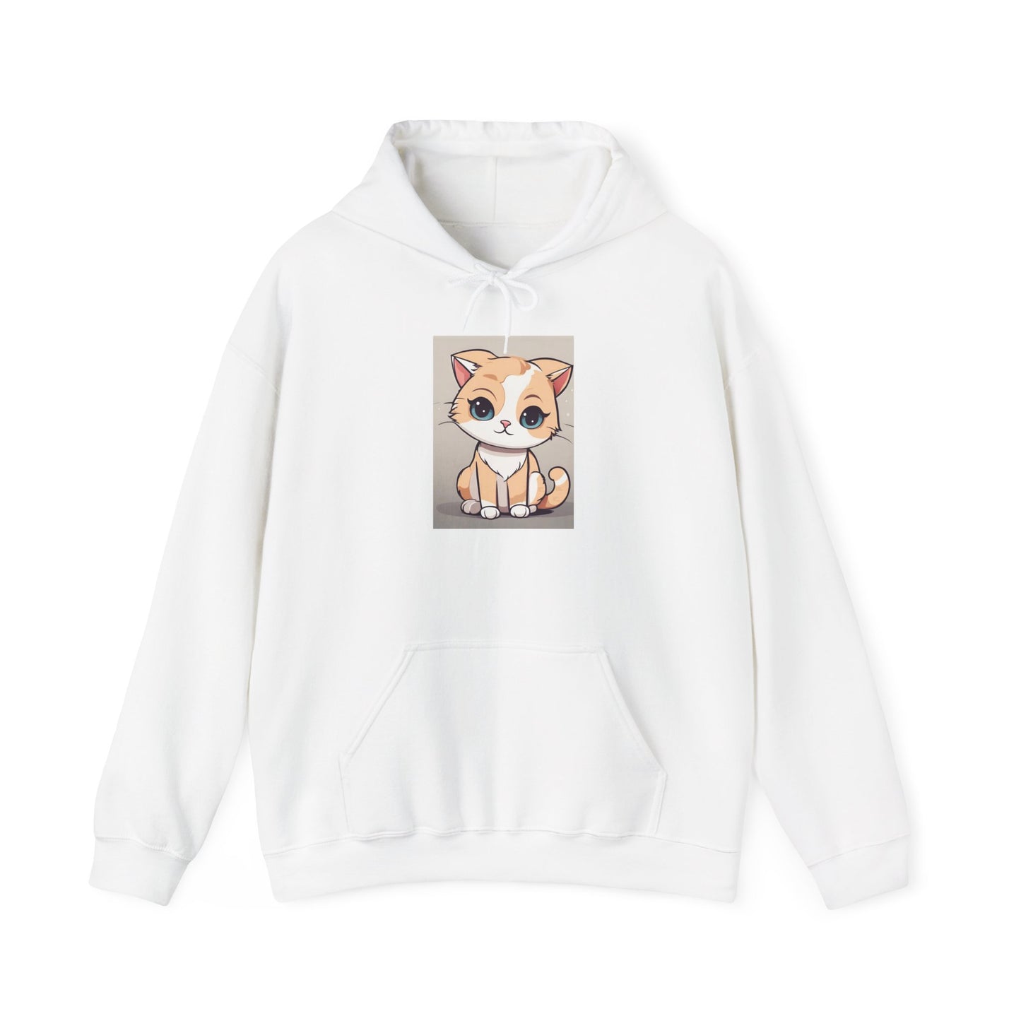 Unisex Cat Hoodie for Clear Skin | Cute Innocent Cat Print | Subliminals for clear skin | Limited Edition