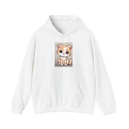 Unisex Cat Hoodie for Clear Skin | Cute Innocent Cat Print | Subliminals for clear skin | Limited Edition