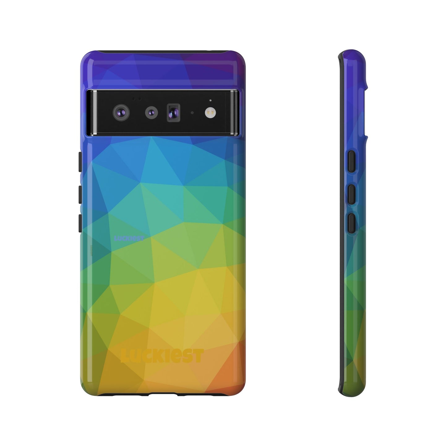 Chromatic Geometric Phone Cover | Mobile Cover  | Luckiest person alive subliminal